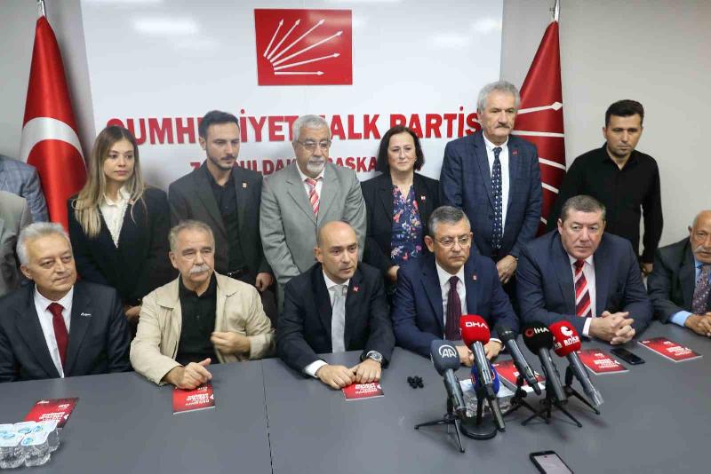 CHP Grup Başkanı ve CHP Genel Başkan adayı Özgür Özel,