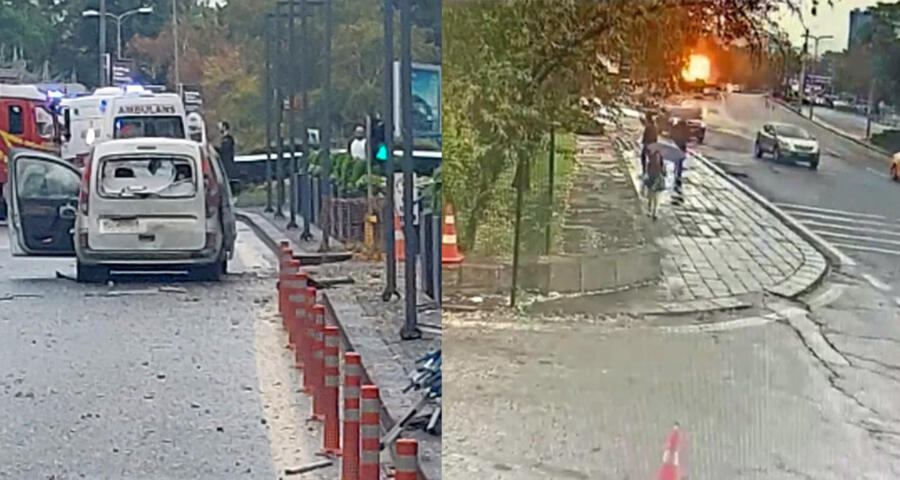 Ankara’nın Çankaya ilçesinde Kızılay çevresinde bir patlama sesi duyuldu. İçişleri