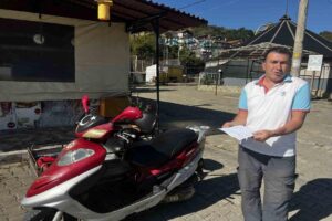 Zonguldak’ın Devrek ilçesinde engelli Hasan Öztürk, 67 NV 789 plakalı