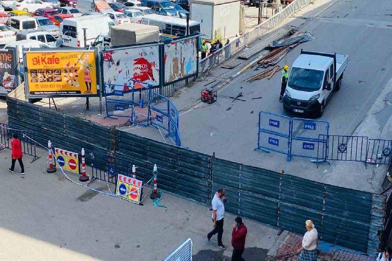 Zonguldak’ta Fevkani köprüsünün yıkım işleminin başlayacak olması nedeniyle Soğuksu’da çevreleme