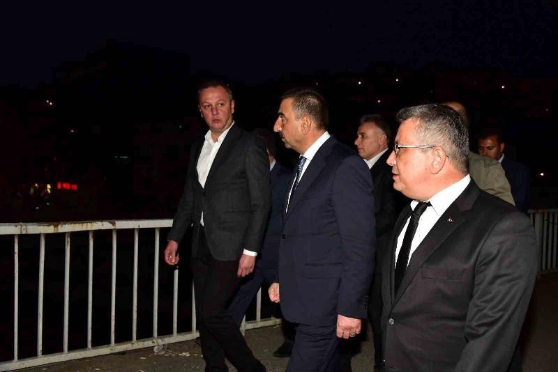 Zonguldak Valisi Osman Hacıbektaşoğlu, İl Emniyet Müdürü Sinan Ergin, Zonguldak