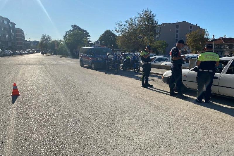 Zonguldak İl Jandarma Komutanlığınca, 32 ekip 29 uygulama noktasında 128