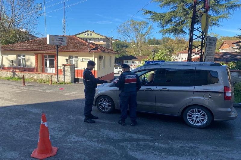 Zonguldak’ta jandarma ekiplerince, 150 personelin katılımıyla düzensiz göçle mücadeleye yönelik