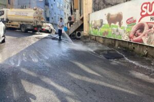 Kdz. Ereğli Belediyesi Temizlik İşleri Müdürlüğü ekipleri, ilçe genelinde sürdürdüğü