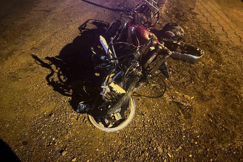 Zonguldak’ın Devrek ilçesinde otomobil ile motosikletin çarpıştığı trafik kazasında 1