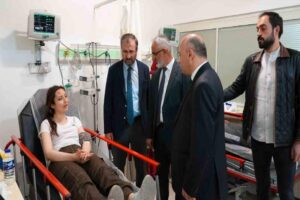 Karabük Üniversitesi (KBÜ) Rektör Yardımcısı Prof. Dr. Hasan Solmaz ve