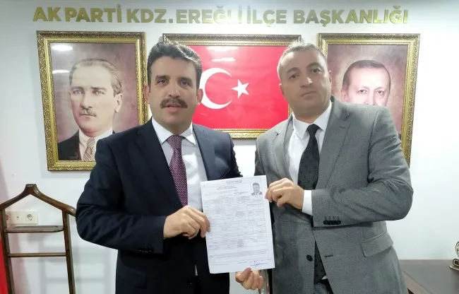 AK Parti önceki dönem Karadeniz Ereğli İlçe Başkanı Mehmet Fatih Çakır, partisinden Karadeniz Ereğli Belediye