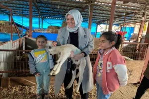 DÜZCE(İHA) –Düzce’de Tarım ve Orman bakanlığı tarafından genç çiftçilere destek