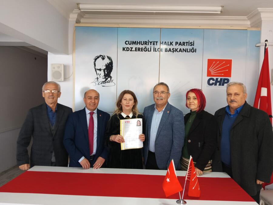 Nezaket Yalçın Öztürk , CHP’den Gülüç belediye başkan aday adayı oldu.