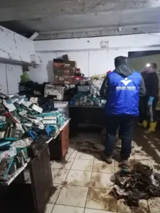 Kdz. Ereğli’de sel ve fırtınanın oluşturduğu kayıplar ve zararlar tüm