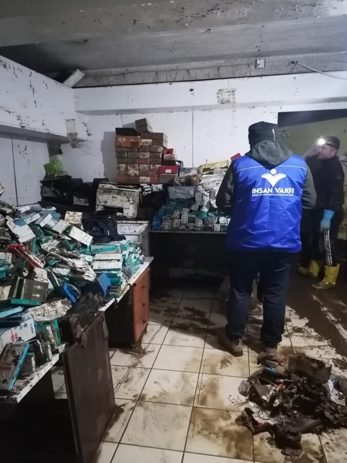 Kdz. Ereğli’de sel ve fırtınanın oluşturduğu kayıplar ve zararlar tüm