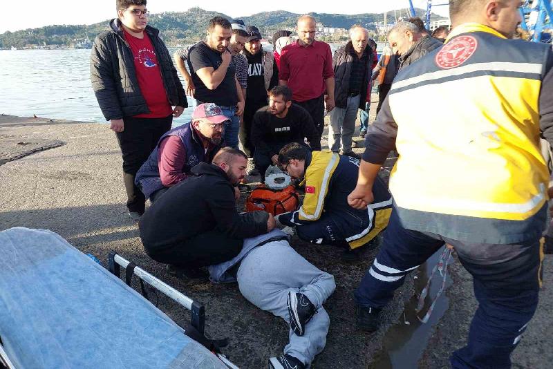Arama çalışmalarını izlemek isterken yaralandı Zonguldak’ın Ereğli ilçesinde bir genç, kayıp mürettebatı arama çalışmalarını izlemek
