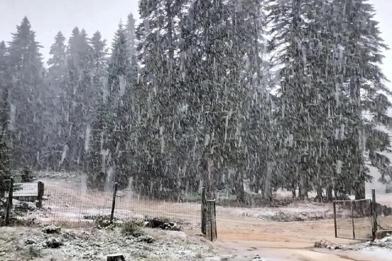 Bartın ve Zonguldak’ta mevsimin ilk kar yağışı başladı