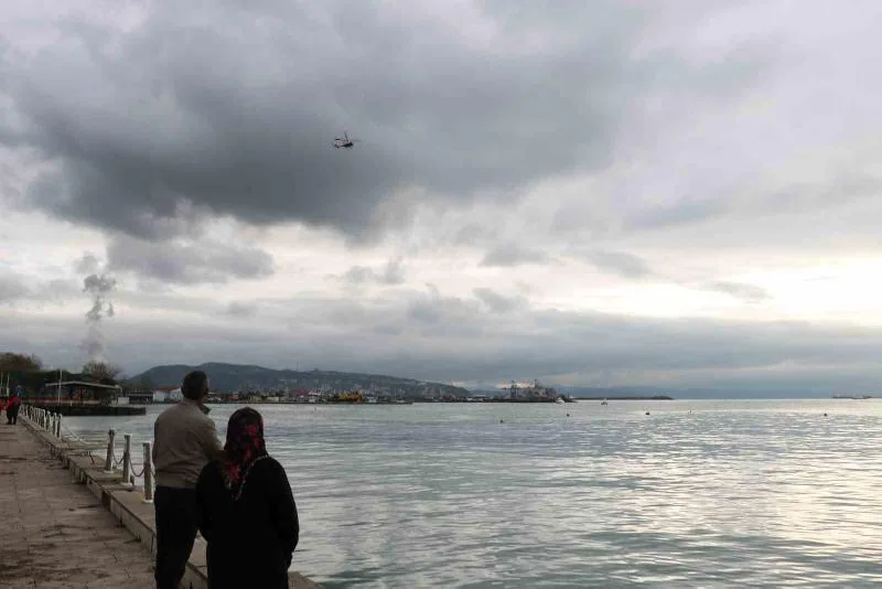 Zonguldak’ın Ereğli açıklarında batan Türk bandıralı Kafkametler adlı kuru yük