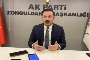 AK Parti İl Başkanı Mustafa Çağlayan parti binasında açıklamalarda bulundu.