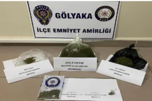 DÜZCE(İHA) – Düzce’de polis ekiplerinin yaptığı teknik ve fiziki takip