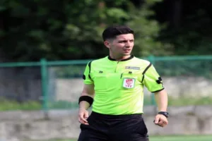 Zonguldak’ta hakeme kafa atan Devrek AKD takımının futbolcusu Serkan Albayrak’a