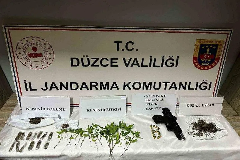 DÜZCE(İHA) – Düzce İl Jandarma komutanlığı ekiplerince son bir haftada