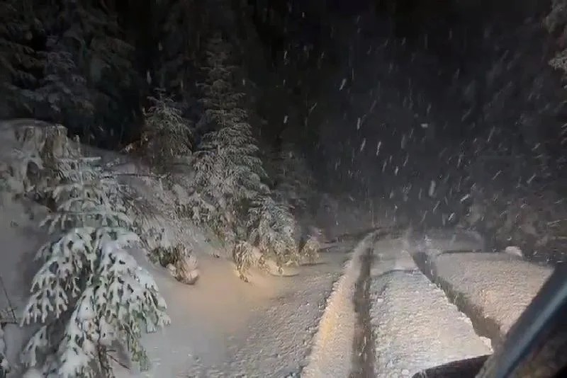 Karabük’ün 2 bin rakımlı Keltepe Kayak Merkezi ile kentin yüksek