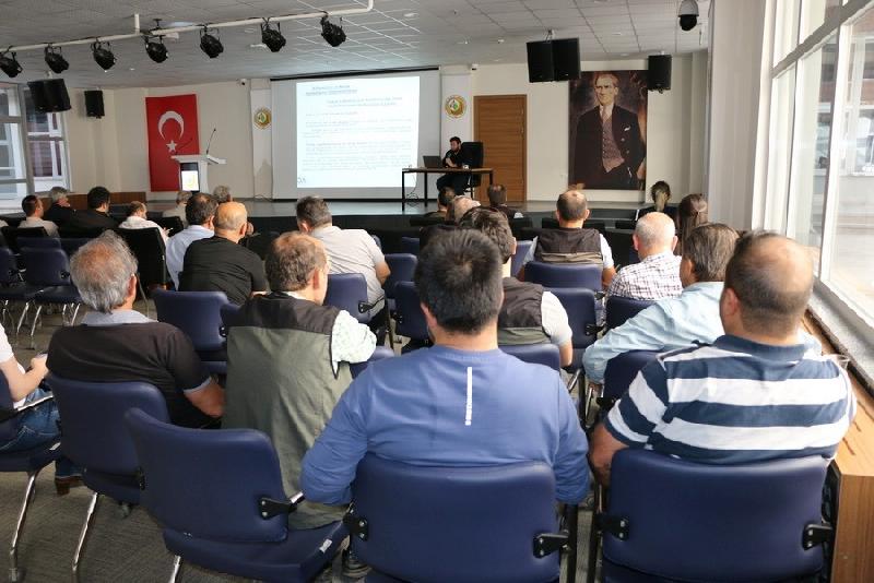 Bolu Orman Bölge Müdürlüğü personeline, iş sağlığı ve güvenliğine ilişkin