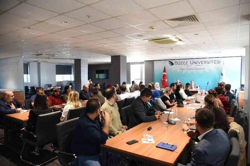 Düzce Üniversitesi Engelsiz Üniversite Koordinatörlüğü tarafından, Rektör Yardımcısı Prof. Dr.