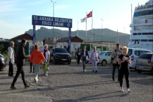 Rusya’dan yola çıkan ve Bartın’ın Amasra Limanı’na 31. kez yanaşan