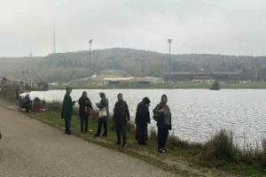 DÜZCE (İHA) – Düzce’nin Kaynaşlı ilçesi Bıçkıyanı köyünde, sonbaharla birlikte