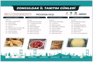 Zonguldak Dernekler Federasyonu’nun 9-12 Kasım’da düzenleyeceği Zonguldak Tanıtım Günleri’nin program