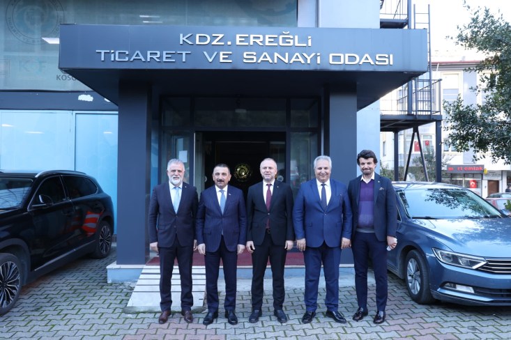 Zonguldak Valisi Osman Hacıbektaşoğlu, Kdz.Ereğli Ticaret ve Sanayi Odası Başkanı