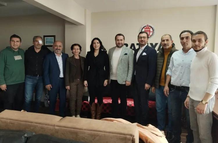 CHP aday adayı Emrah Karaarslan’dan BATİYAC’a ziyaret CHP Kdz.Ereğli Belediye Başkan aday adayı Emrah Karaarslan eşi Safiye