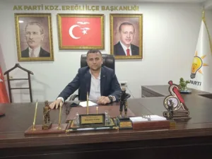 İş İnsanı Nevzat Tarakçı Ak Parti Kdz.Ereğli İlçe teşkilat başkanlığından