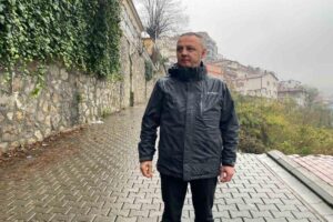 Zonguldak Belediye Başkanı Ömer Selim Alan, heyelanın meydana geldiği hastane