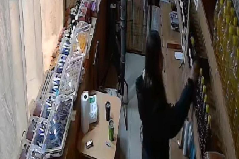 BOLU (İHA) – Bolu’da yöresel ürünlerin satıldığı stanttan hırsızlık yapan