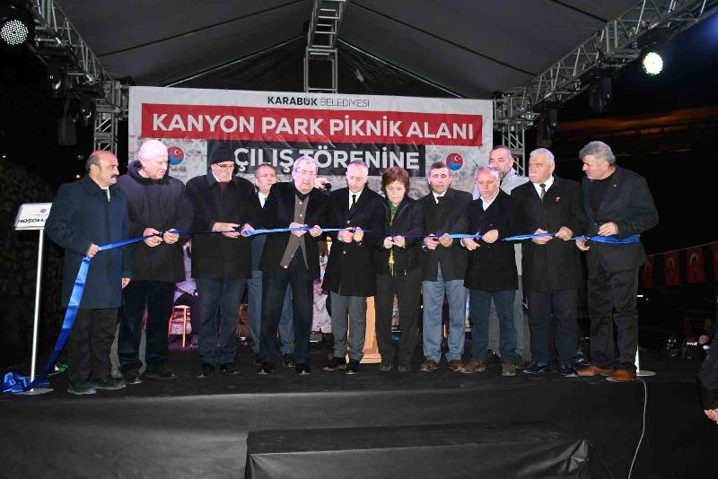 Kanyon Park Piknik Alanı vatandaşların hizmetine açıldı