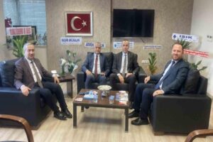 Karabük İŞKUR İl Müdürü olarak atanan Ferhat Sarıçam’a kurum müdürleri