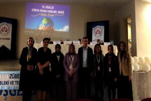 DÜZCE(İHA) – Düzce Atatürk Devlet Hastanesi kalite birimi görevli Hemşiresi