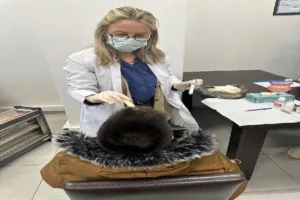 DÜZCE (İHA) – Düzce Ağız ve Diş Sağlığı Hastanesindeki görevli