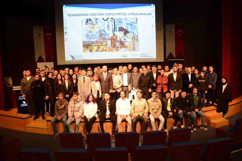DÜZCE(İHA) – Düzce Üniversitesi Mühendislik Fakültesi tarafından çeşitli firmaların iş