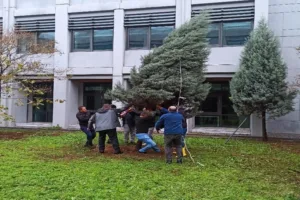 Zonguldak Bülent Ecevit Üniversitesi (ZBEÜ) kampüslerinde 9 Kasım 2023 Pazar