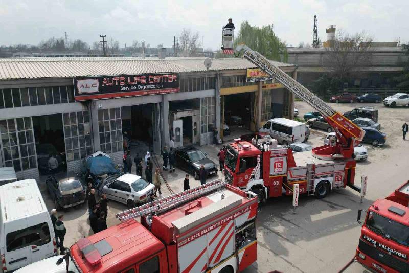 Düzce Belediyesi İtfaiye Müdürlüğü, 2023 yılında 2 bin 840 olaya