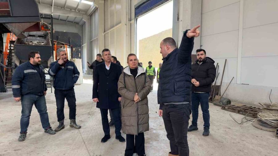 Safranbolu Belediye Başkanı Elif Köse, Katı Atık Bertaraf Tesisi İncelemelerinde!
