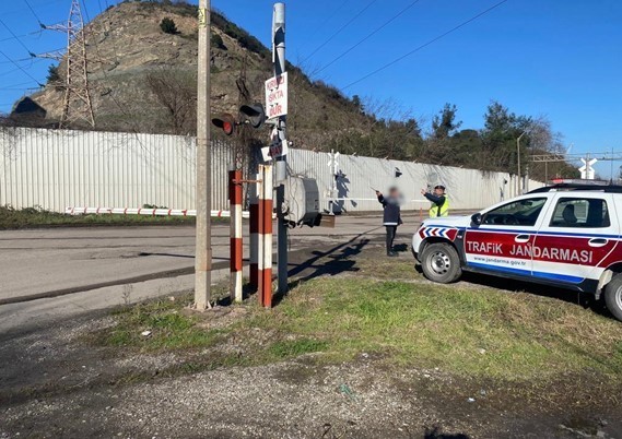 Zonguldak İl Jandarma Komutanlığı Trafik Jandarması Timleri, demiryolu ağı üzerindeki