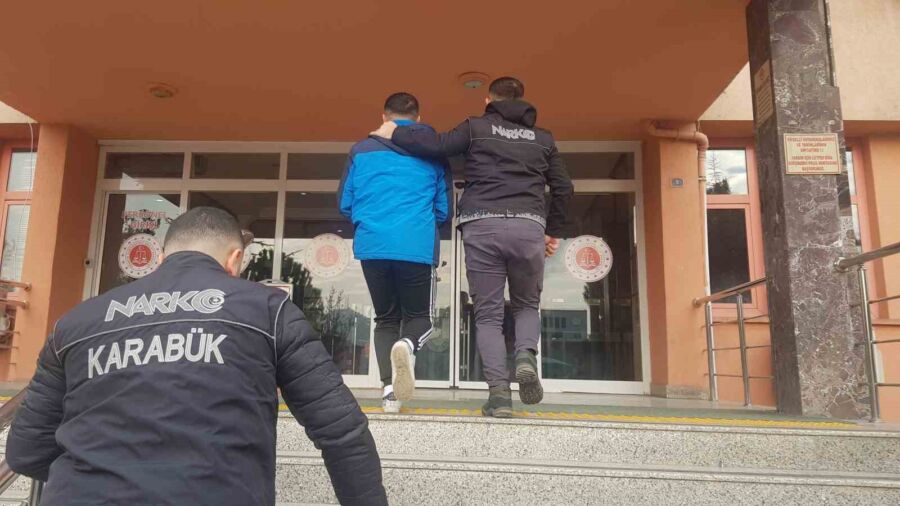 Karabük’te, İl Emniyet Müdürlüğü İstihbarat ve Narkotik Suçlarla Mücadele Şube