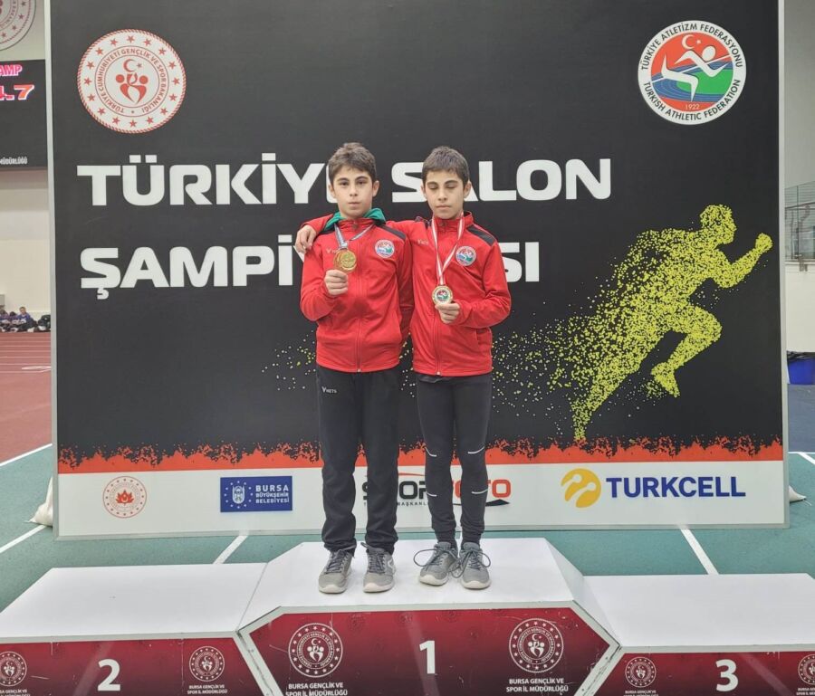 Düzceli Sporcular, Türkiye U14 Salon Şampiyonası’nda Zafer Kazandı