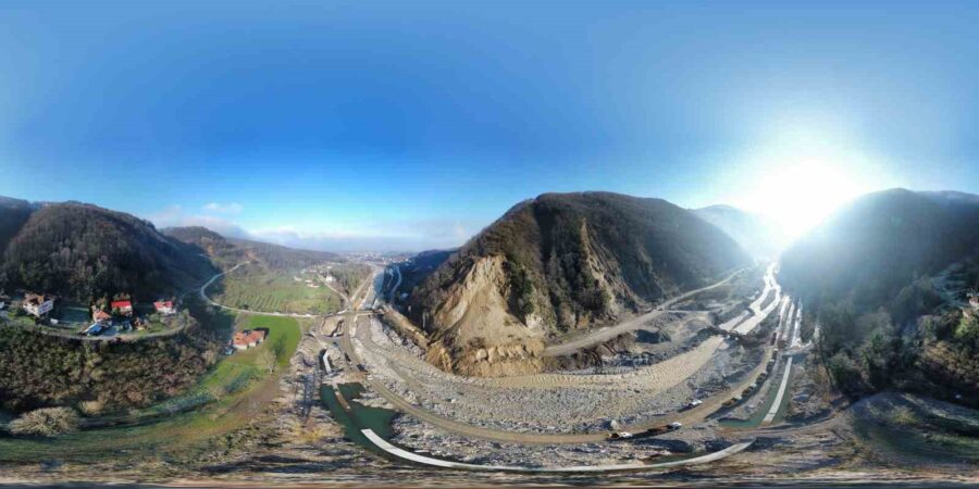 Düzce ilinde bulunan 8 köy ve birçok turistik bölgeye giden