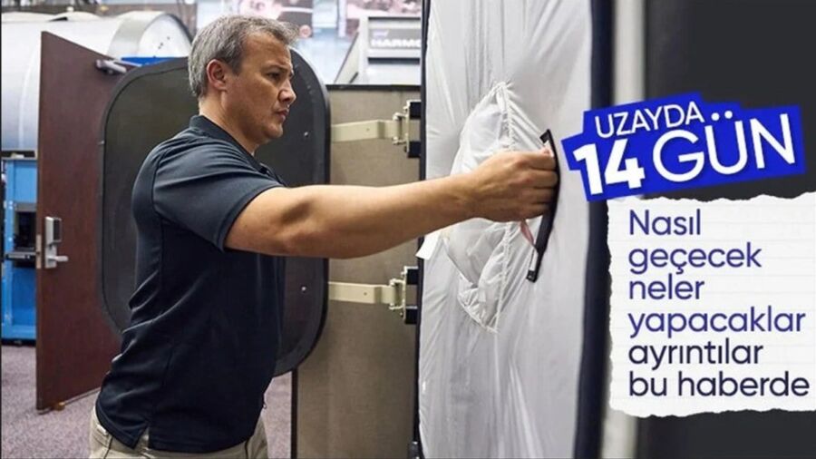 Türk astronot Alper Gezeravcı ve üç diğer astronot, Uluslararası Uzay