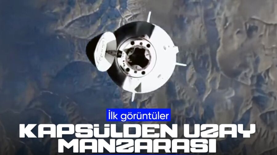 Türkiye’nin İlk Astronotu Alper Gezeravcı’nın Uzay İstasyonuna Yolculuğu Görüntülendi! Türkiye’nin ilk Türk astronotu olan Alper Gezeravcı, Uluslararası Uzay İstasyonu’na