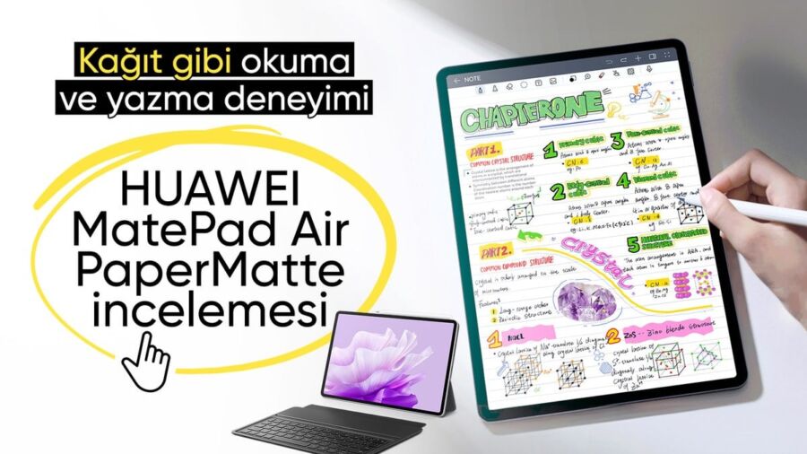 HUAWEI MatePad Air PaperMatte İnceleme: Kağıda Benzeyen Ekran ve Yüksek Performans

Bu inceleme, HUAWEI’nin yeni tableti, MatePad Air PaperMatte’i detaylı bir şekilde ele alıyor. Tabletin özellikleri, kullanım deneyimi, ekran özellikleri, çoklu pencereler ve App Multiplier özellikleri gibi birçok detay incelenmiş. Ayrıca tabletin video ve müzik performansı da değerlendirilmiş. Tabletin teknik özellikleri, fiyatı ve FBOX ile Google uygulamalarını kullanma deneyimi gibi detaylar da yazıda yer alıyor.

Yazının başlığı ise “HUAWEI MatePad Air PaperMatte İncelemesi: Kağıda Benzeyen Ekran ve Yüksek Performans” şeklinde olabilir. Bu başlık, okuyucunun dikkatini çekerek, incelemenin detaylı ve ilgi çekici bilgiler içerdiğini vurgulayacaktır.