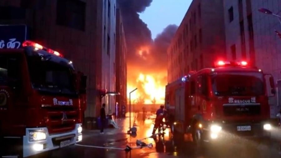 Jiangxi Eyaletinde İş Yerinde Çıkan Yangında 39 Kişi Hayatını Kaybetti