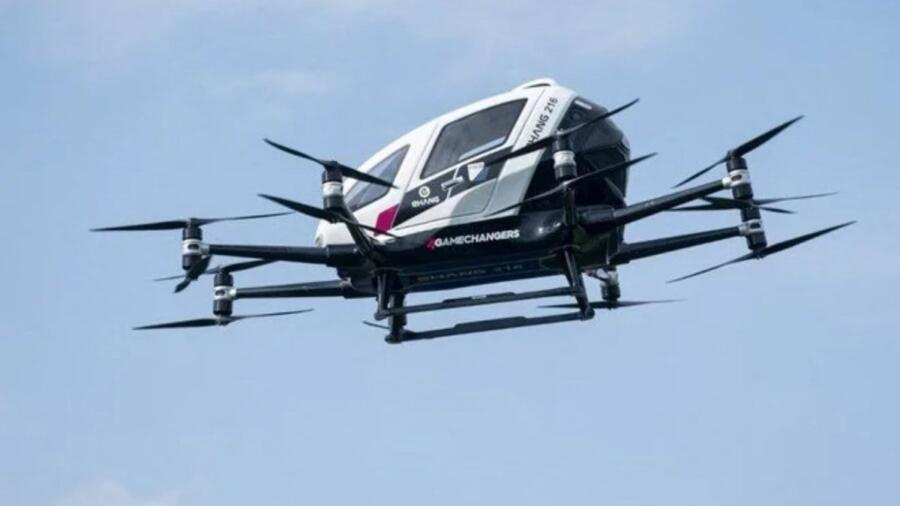 Çin merkezli teknoloji şirketi EHang Holdings, EH216-S adındaki pilotsuz yolcu